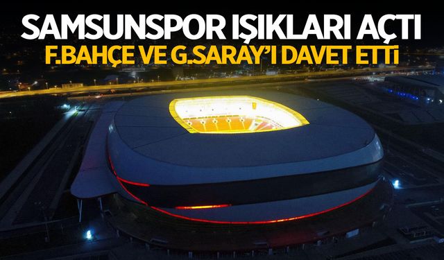 Samsunspor'dan anlamlı çağrı! Işıkları açtık, bekliyoruz