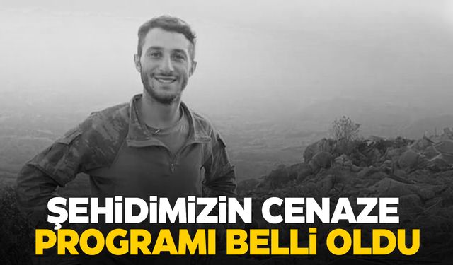 Şehit Enes Budak’ın cenaze programı belli oldu