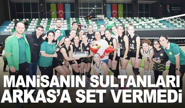 Sultanlar Arkas’a set vermedi: 3-0