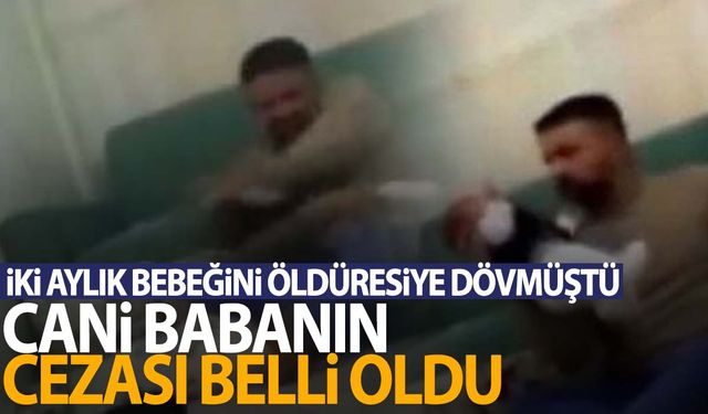 Tüm Türkiye bu olayı konuştu… Bebeğini öldüresiye dövmüştü! Karar çıktı