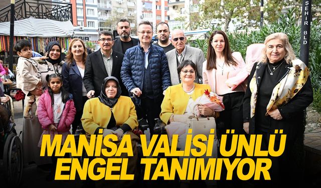 Vali Ünlü Dünya Engelliler Günü’nde engellilerle buluştu