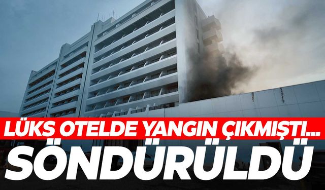 Ege’de lüks otelde yangın çıkmıştı