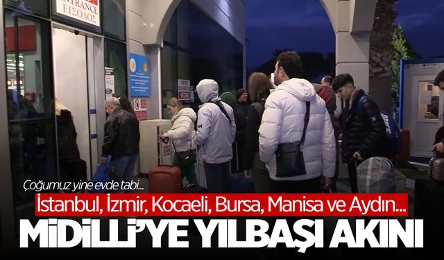 İstanbul, İzmir, Manisa... Yılbaşında Midilli akını