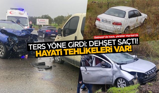 Zincirleme trafik kazasında ortalık savaş alanına döndü!