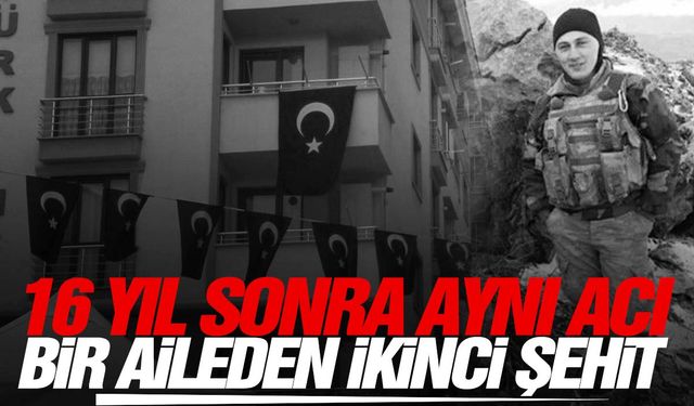 16 yıl sonra aynı acı… Şehidimizin yürek yakan hikayesi!