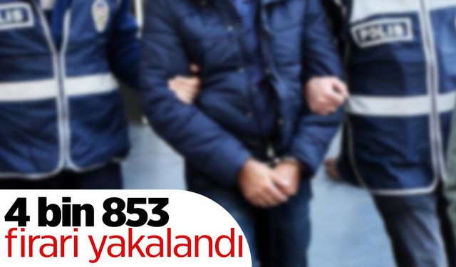 81 ilde Çember operasyonu! 4 bin 853 yakalama!