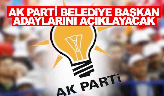 AK Parti'nin İstanbul, Ankara ve İzmir adayları kulislerden sızdı!