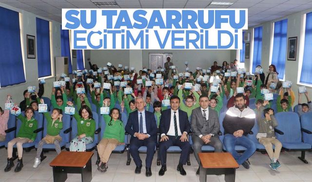 Akhisarlı 800 öğrenci su tasarrufu gönüllüsü oldu  