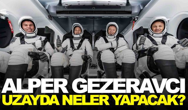 Alper Gezeravcı uzayda neler yapacak? İşte yapacağı çalışmalar!