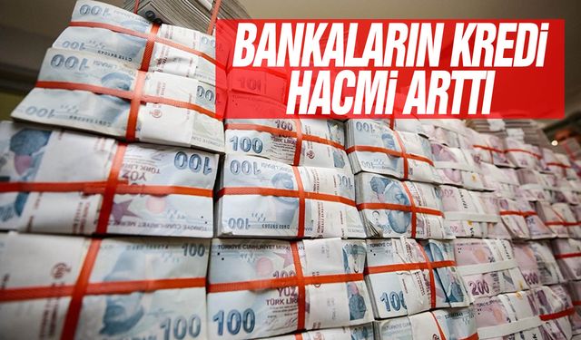 Bankacılık sektörünün kredi hacmi 11 trilyon 662 milyar lira oldu