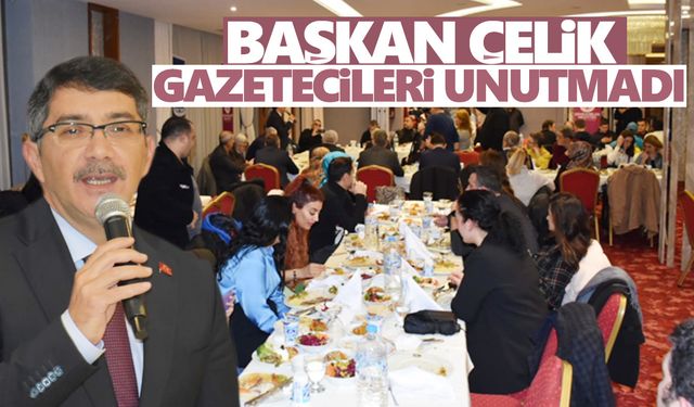 Başkan Çelik, Manisa basınıyla bir araya geldi