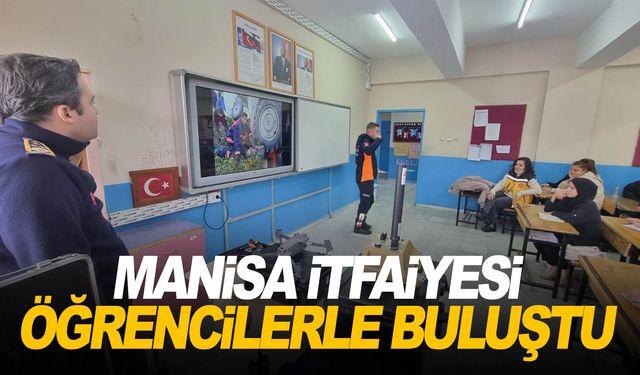 Büyükşehir İtfaiye Osmancalı’da öğrencilerle buluştu