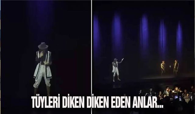 20 yıl sonra sahnede! Cem Karaca, filminin galasında hologram teknolojisiyle konser verdi