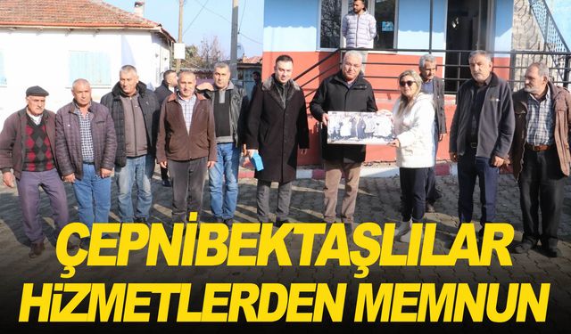 Çepnibektaş Mahallesi hizmetlerden memnun