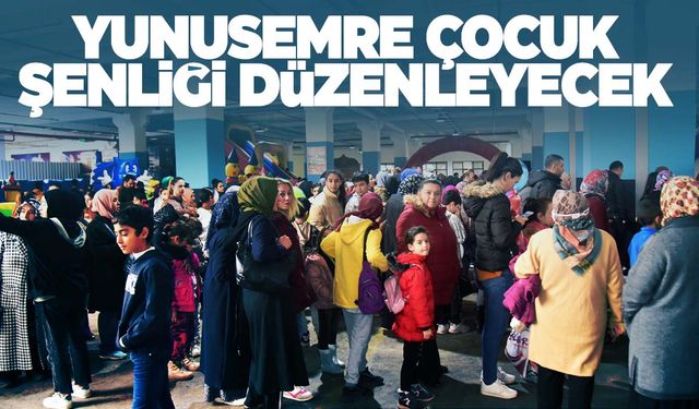 Çocuk şenliğiyle doyasıya eğlenecekler