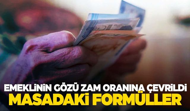 Emeklinin gözü zam oranında… Hangi formüller konuşuluyor?