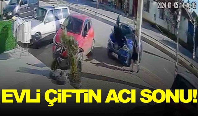 Antalya’da feci kaza… Evli çiftin acı sonu!