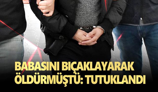 İzmir'de babasını bıçaklayarak öldüren şüpheli tutuklandı