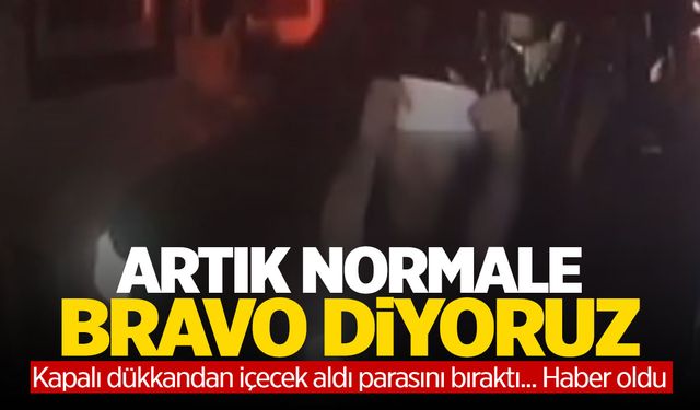 İzmir'de 'bravo' dedirten görüntü