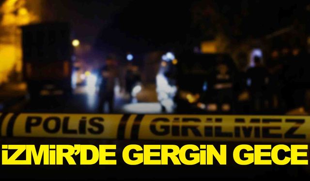 Eğlence mekanında silahlar patladı! İzmir’de gergin gece