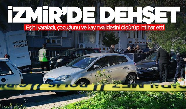 İzmir’de öğretim görevlisi ailesini katletti