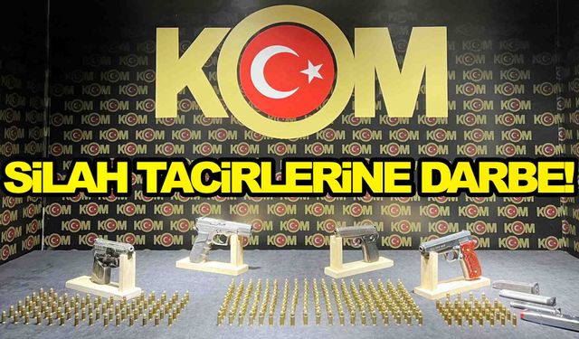 İzmir’de silah ticaretine darbe!