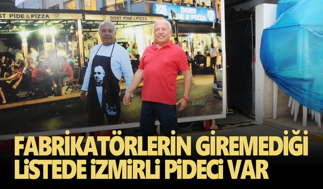 İzmir’in vergi rekortmeni listesindeki pideci ilk yüze girdi