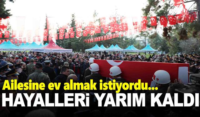 Kahramanmaraşlı şehit son yolculuğuna uğurlandı