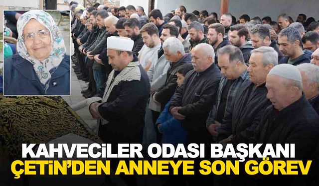 Manisa Kahveciler Esnaf Odası Başkanı Mehmet Çetin’in acı günü