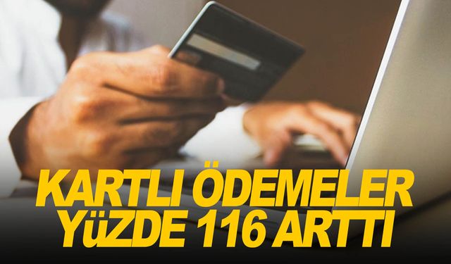 Kartlı ödemeler Aralık’ta 978,3 milyar lira oldu