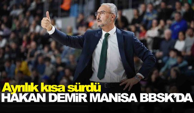 Manisa BBSK'da ikinci Hakan Demir dönemi