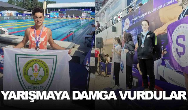 Manisa BBSK’li yüzücüler Edirne’den madalyalarla döndü