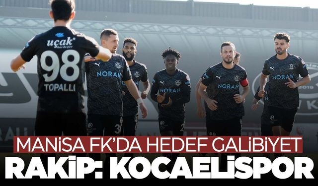 Manisa FK, Kocaelispor'u konuk edecek