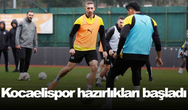 Manisa FK’da Kocaelispor hazırlıkları start aldı