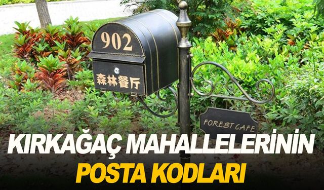 Manisa Kırkağaç ilçesi tüm mahalleleri posta kodları