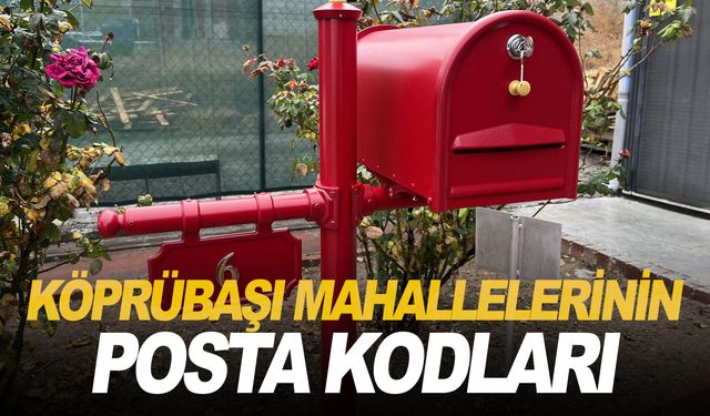 Manisa Köprübaşı ilçesi tüm mahalleleri posta kodları