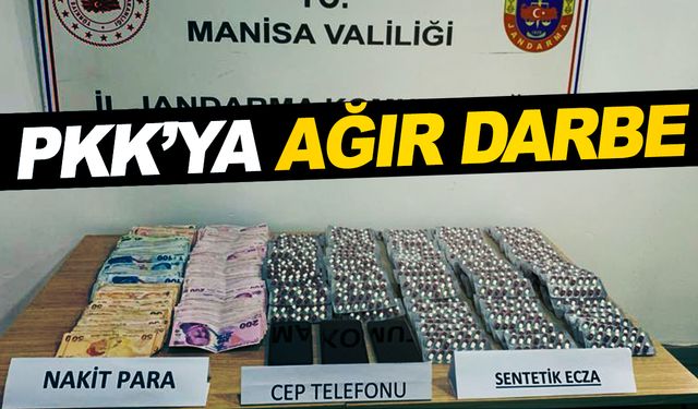 Manisa'da PKK'ya ağır darbe!