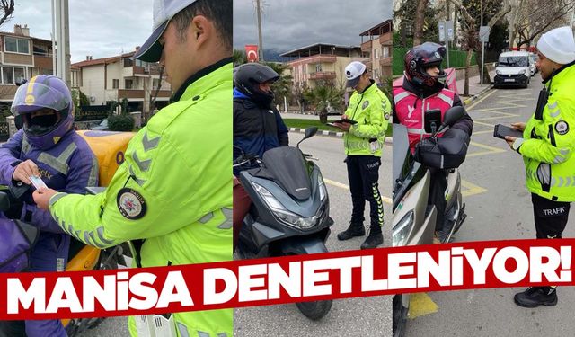 Manisa’da trafik uygulamaları artıyor  