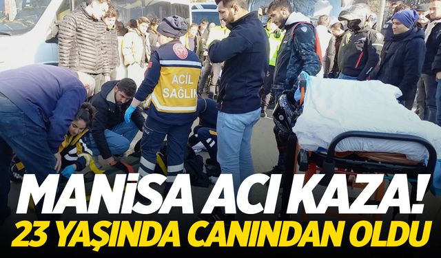 Manisa'da vahim olay... İşçi servisiyle çarpıştı! Genç yaşta hayatını kaybetti