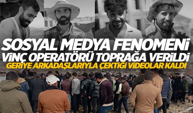 Manisa'da yaşamını yitirmişti... Sosyal medya fenomeni genç operatör toprağa verildi! Geriye videoları kaldı