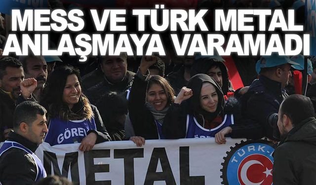 Manisalı metal işçileri de ilgilendiriyor… Anlaşma sağlanamadı!