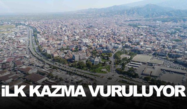 Manisa’nın ilçesine yatırım… 13 milyon TL değerinde!