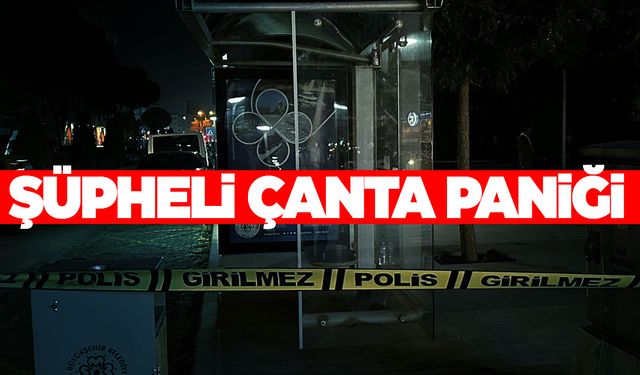 Muğla'da şüpheli çanta paniği!