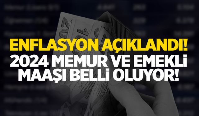 Milyonlar bekliyordu! 2023 enflasyonu belli oldu!