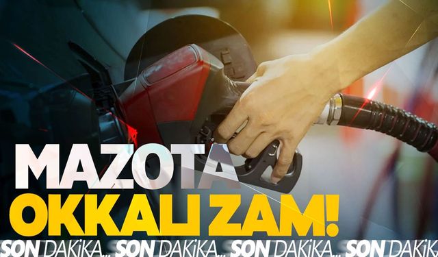 Motorine 1 liranın üstünde zam geliyor!