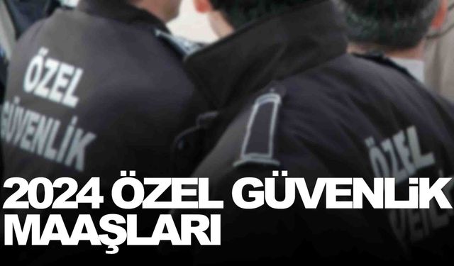 Özel Güvenlik Maaşları 2024: Güncel güvenlik maaşları