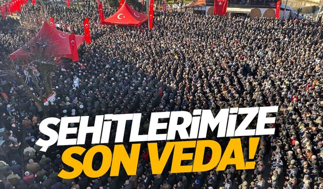 "Pençe-Kilit" şehitleri sonsuzluğa uğurlandı