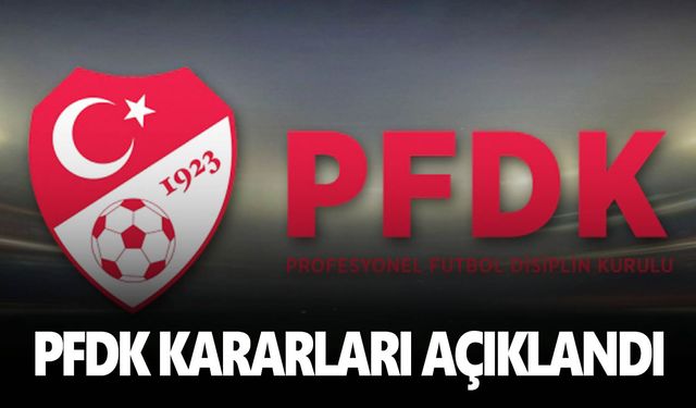 PFDK Kocaeli’ne ceza yağdırdı