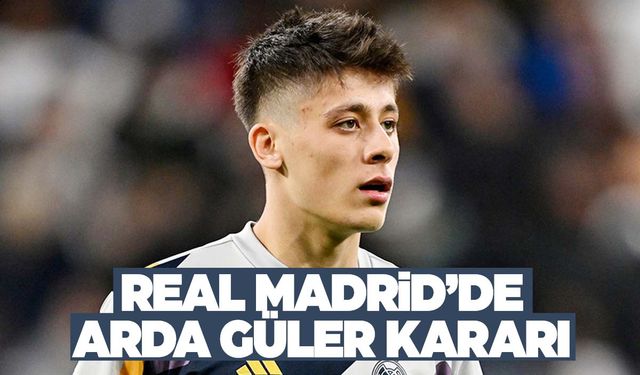 Real Madrid’in Süper Kupa kadrosu açıklandı! Arda Güler…