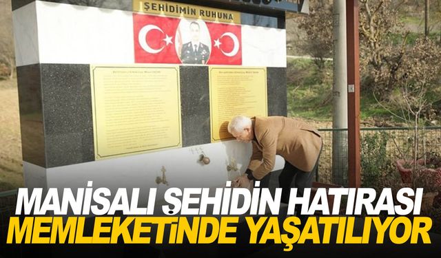 Şehit Jandarma’nın anısı çeşme ve okulda yaşamaya devam ediyor